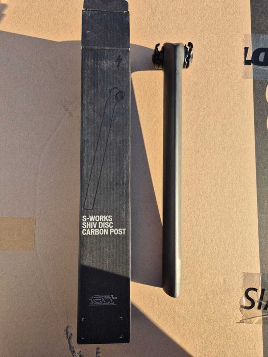 Nowa sztyca rowerowa Specialized S-Works Shiv Carbon 350 mm 25 offset