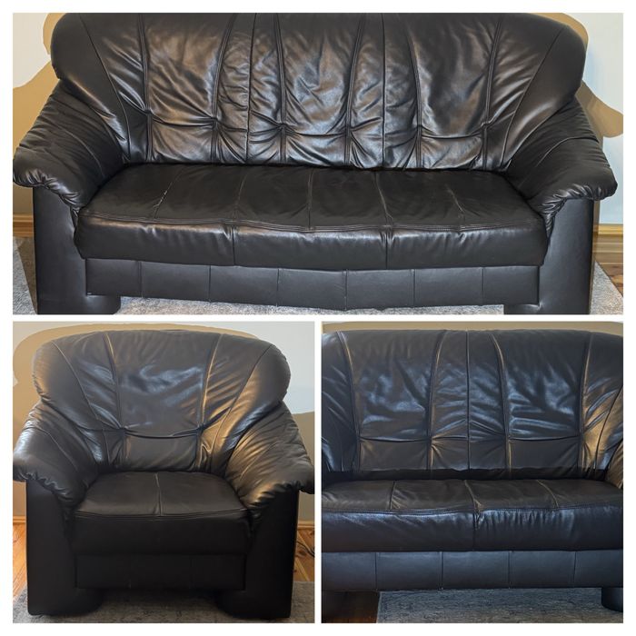 Komplet wypoczynkowy czarny