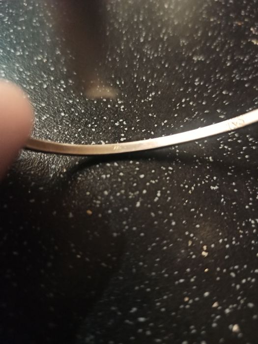 Серебряный браслет .