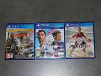 Gry na PS4 Tom Clancy's The Division 2 PL, Fifa 19 PL, NBA Live 15