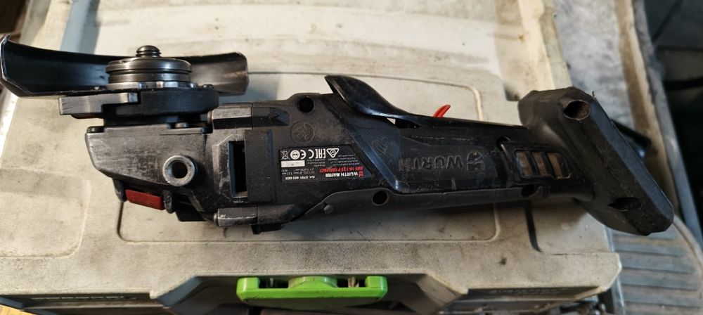 Szlifierka kątowa akumulatorowa wurth AWS 18 125 compact