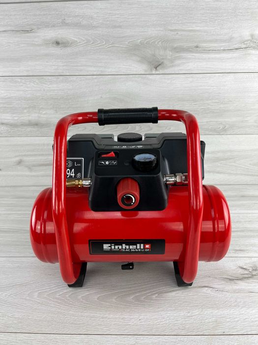 Koмпpecop aкумулятopний Einhell TE-AC З6/6/8 Li OF Set