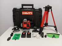 Лазерний рівень Hilti 4D. Кейс. 2 АКБ. Лазерный уровень 16 линий.