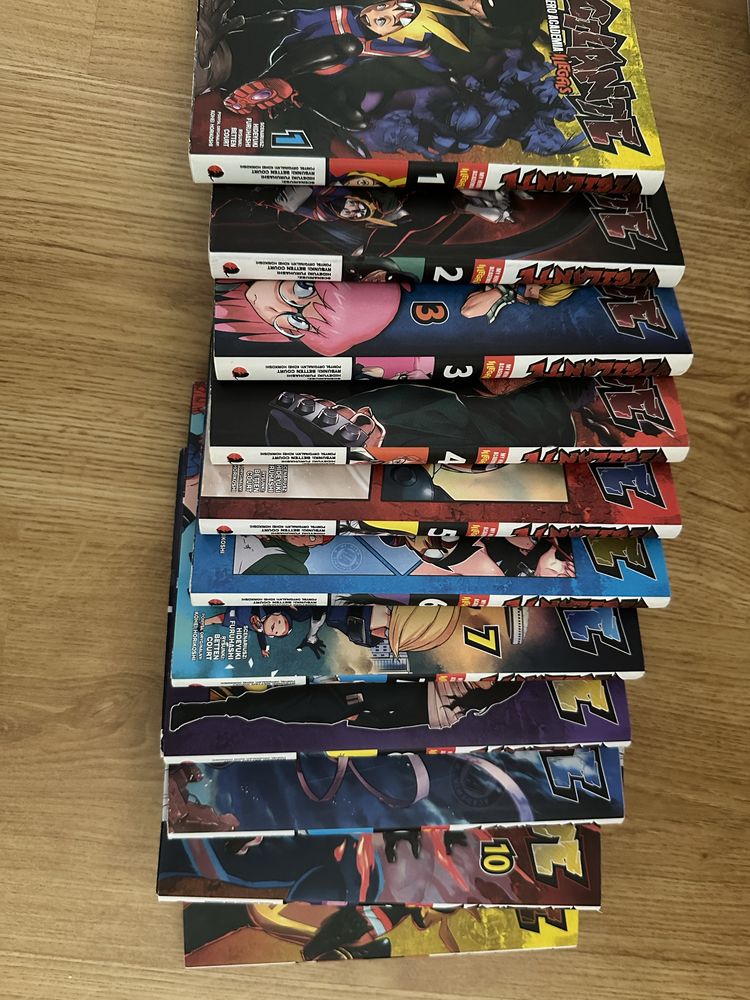 11 tomów vigilante manga my hero academia