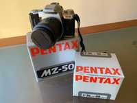 Maquina Fotográfica Pentax MZ-50, lente F35-80mm