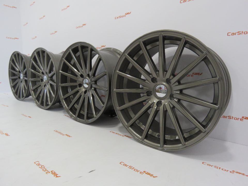 Jantes Look Vossen VFS-2 19''  8.5+9.5  5x120 Gloss Graphite