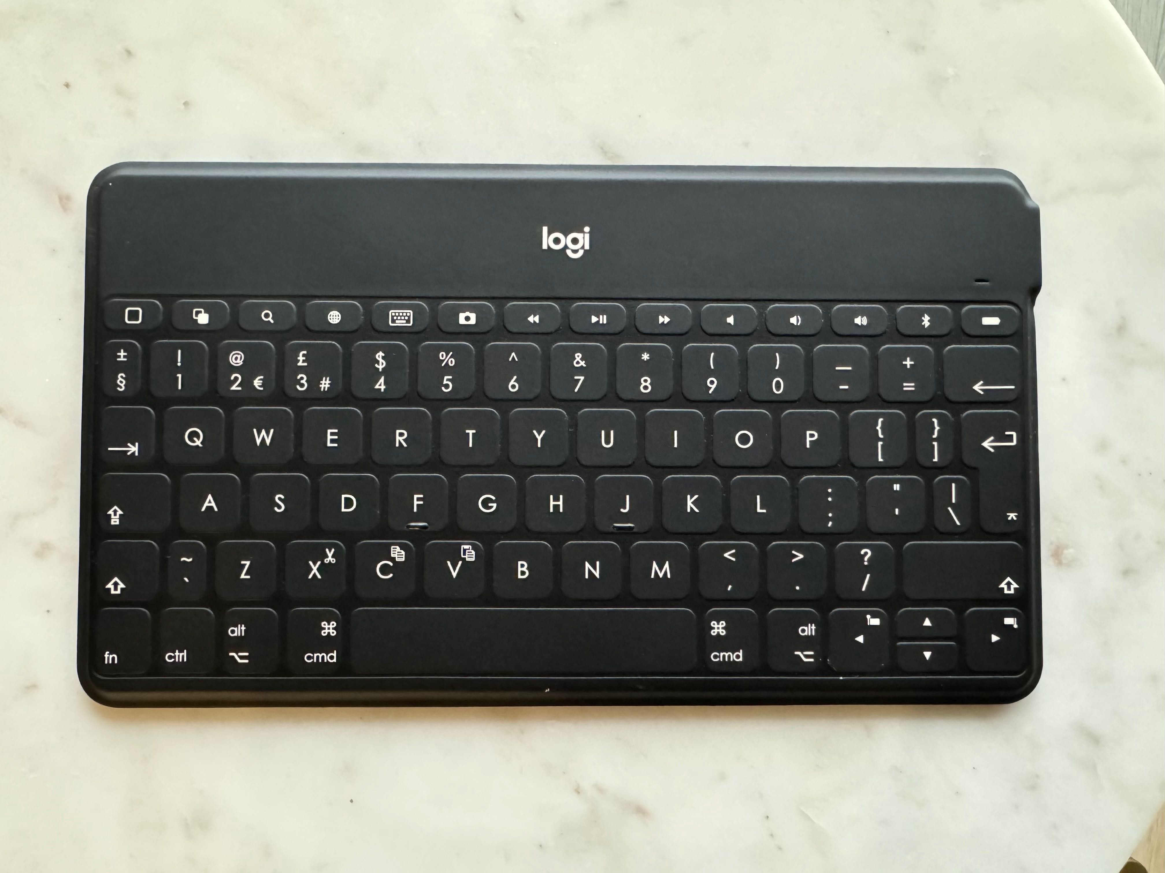 Logitech keys-to-go klawiatura wodoodporna bluetooth do ipad / tablet