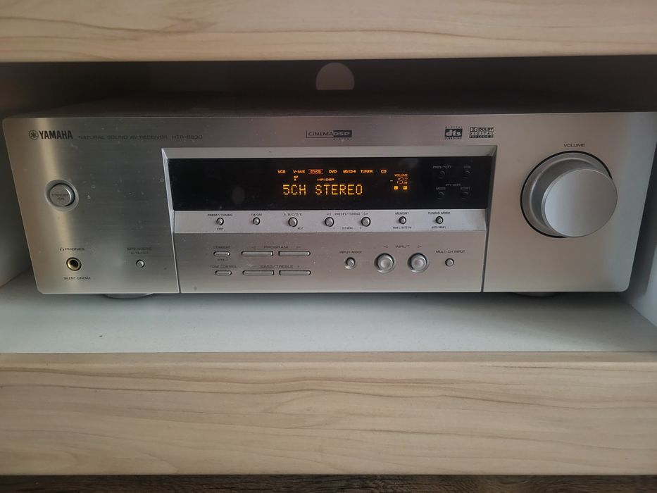 Amplituner Yamaha htr 5930 z głośnikami Sony