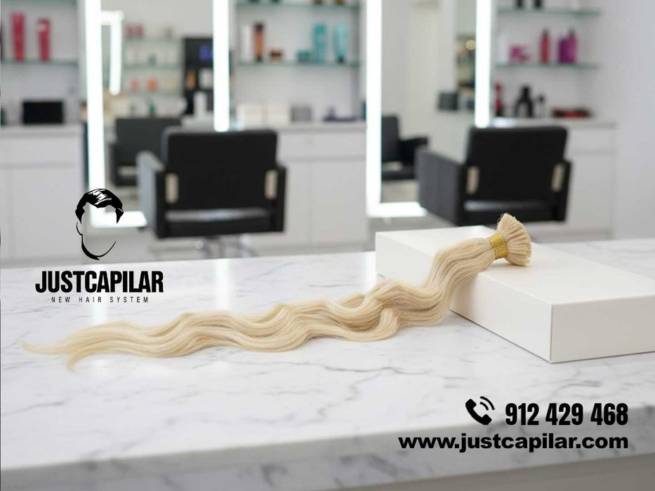 Extensões de Queratina Cabelo Ondulado - 1 gr- 25 Unidades - PREMIUM