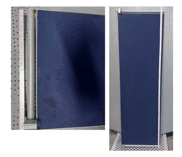 Przegroda ścianka biurka panel akustyczny tapicerowany 120x40, 140x40