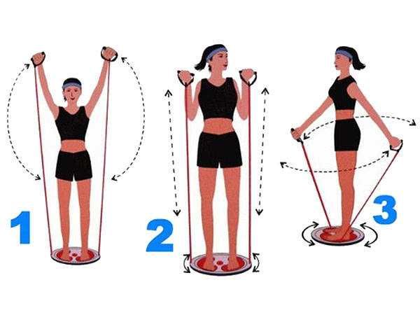 MASAŻER Stóp TWISTER OBROTOWY z Linkami 27cm z gumami Magnesy FITNESS