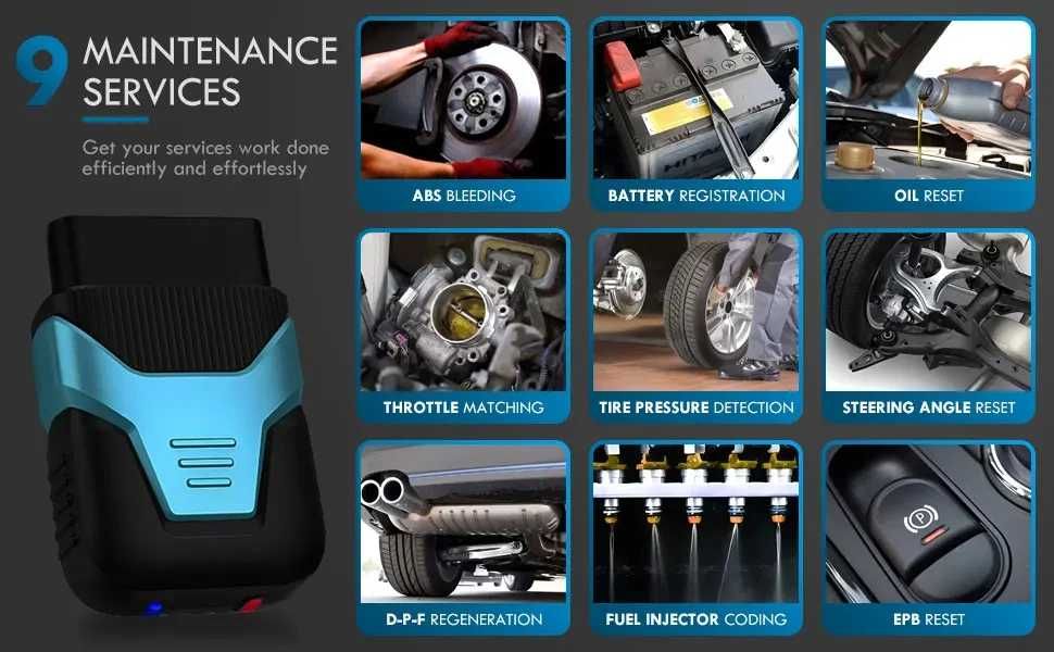 Автосканер Humzor Z100 сканер помилок OBD2