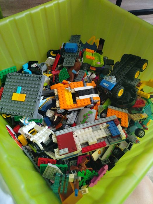 Oryginalne klocki LEGO na wagę 7 kg