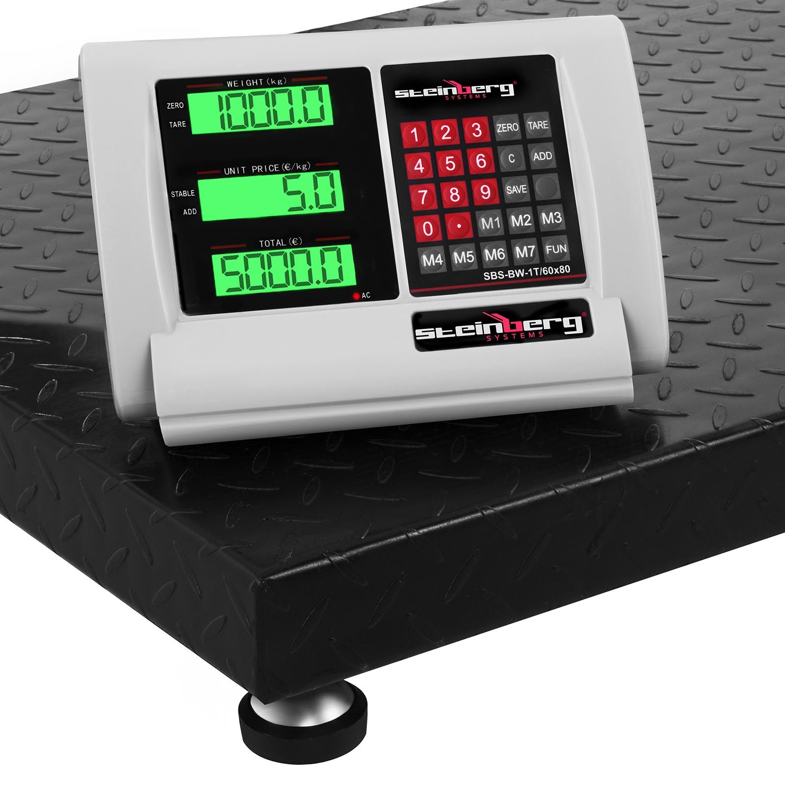 waga platforma magazynowa bezprzewodowa wifi sbs-bw-1t lcd do 1 tony