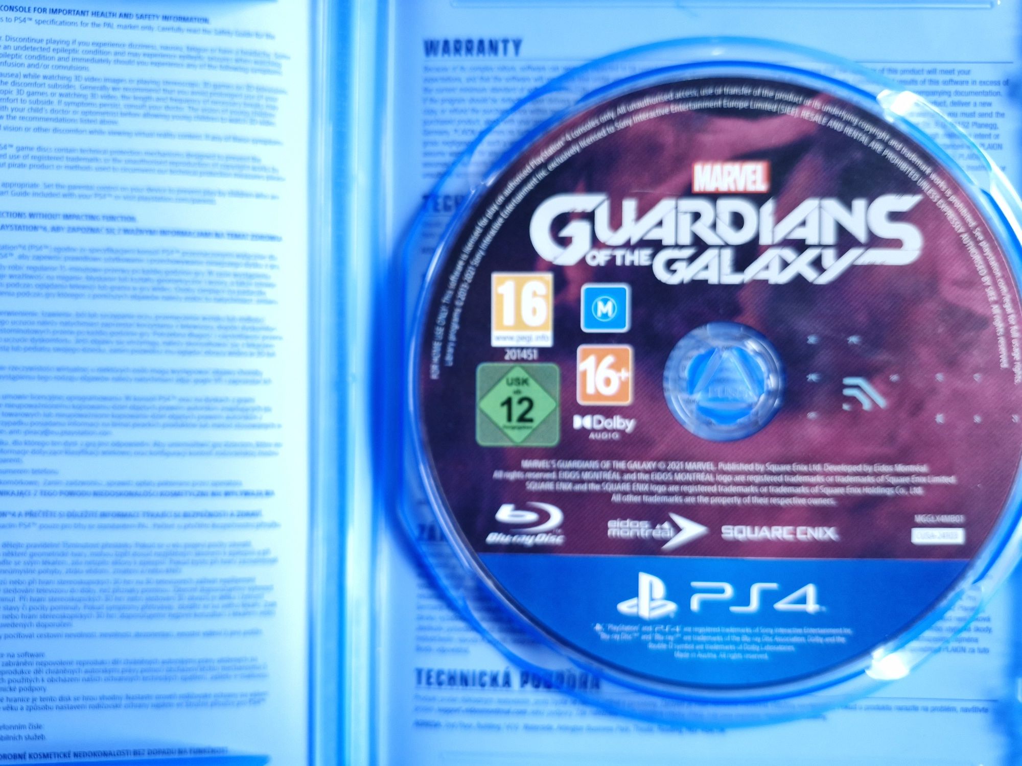 Guardians Of The Galaxy gra na PS4