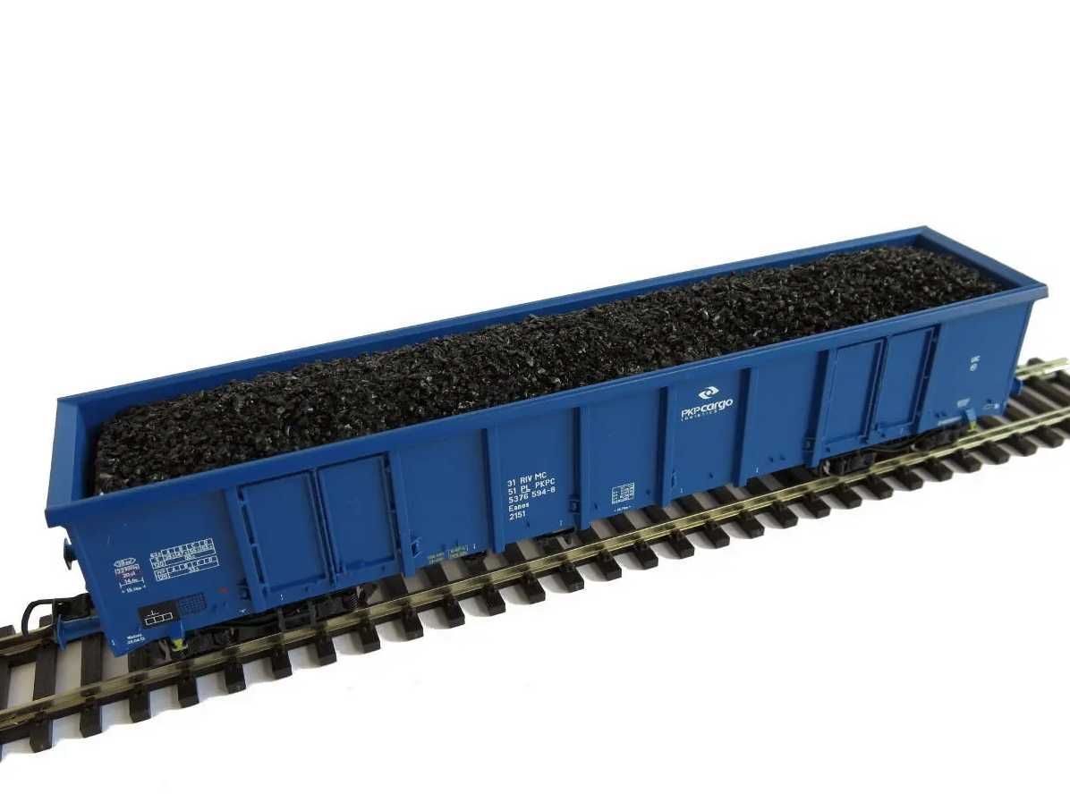 Ładunek węgla 6 szt. do wagonów Eanos Roco Tillig Modelmania H0