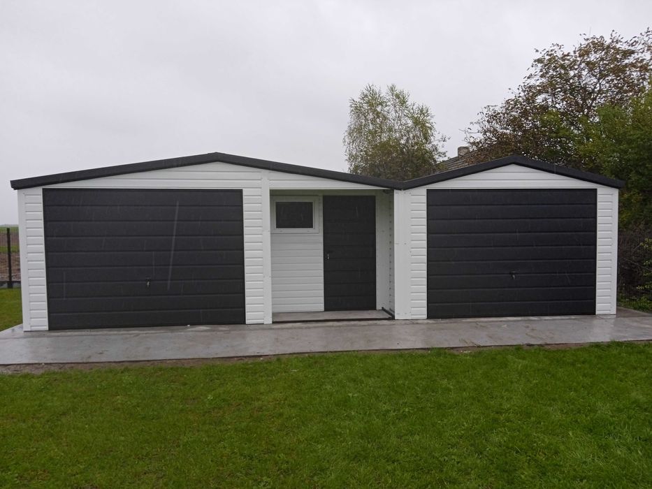 Garaże Blaszane Każdy Wymiar 4x4 6x6 7x6 Konstrukcja Profil Zamknięty!