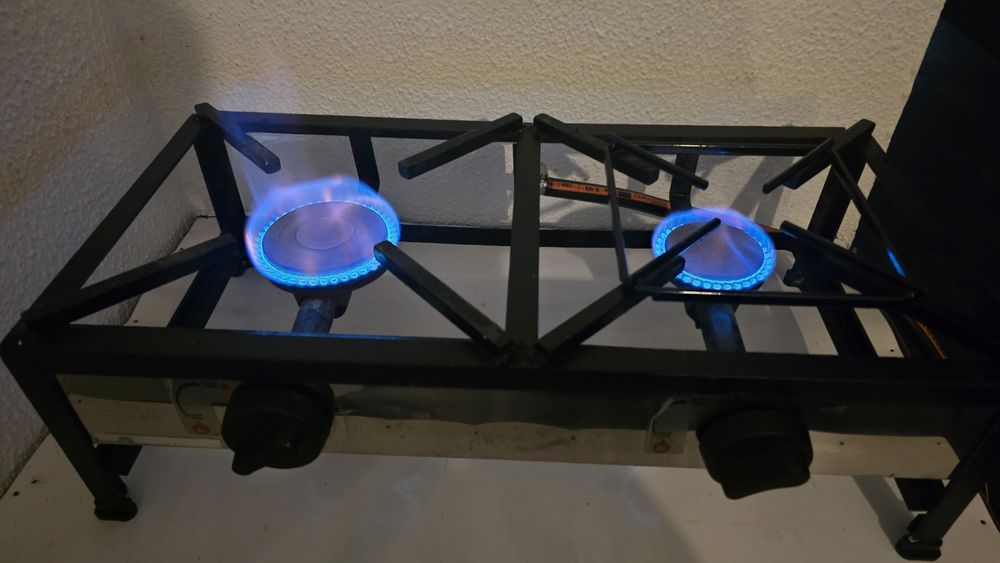 Trempe / fogão a gás 2 bocas