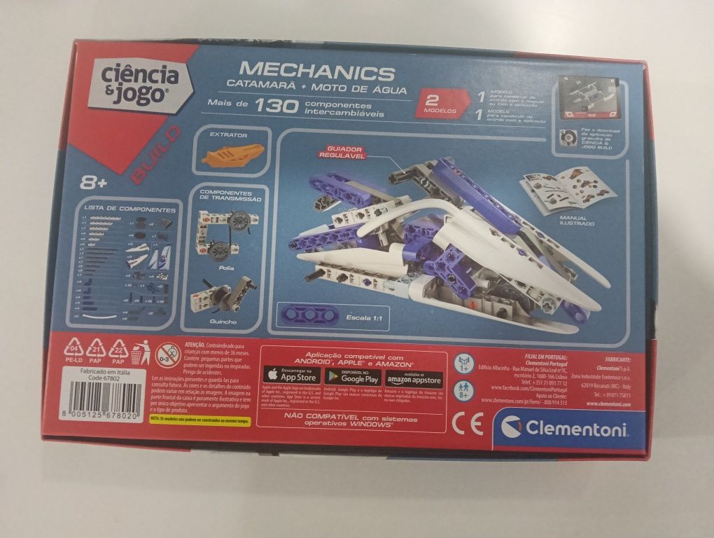 Laboratório de Mecânica - Catamarã e Moto de Água
Clementoni