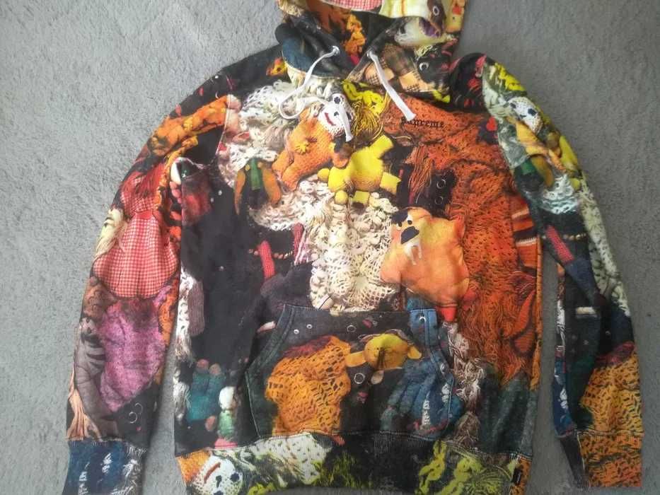 Supreme multicolor hoodie size L Mike Kelley