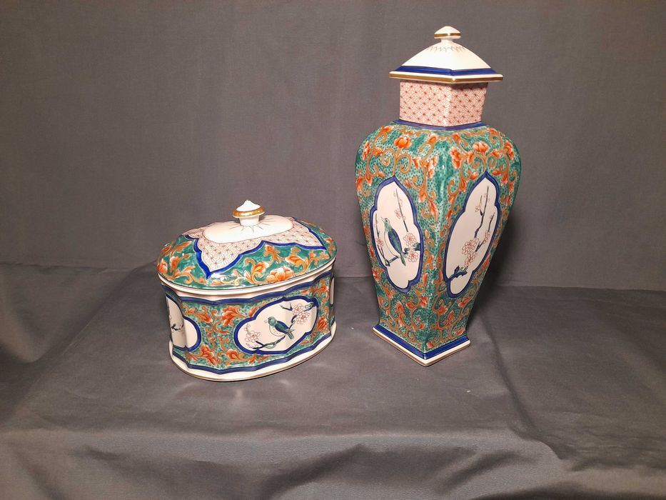 Vista Alegre Anshan-- Jarra Tomé, talha Bristol e caixa Diogo Anshan