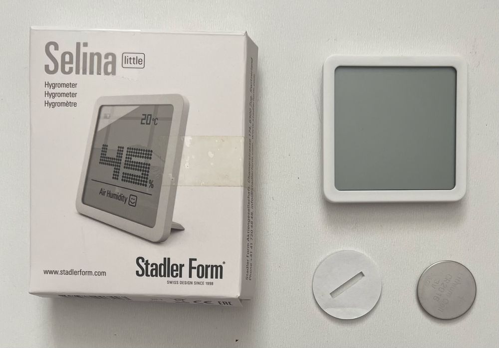 Higrometr Stadler Form Selina little biały