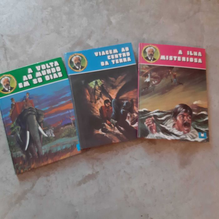 Diversos de livros de banda desenhada - Júlio Verne