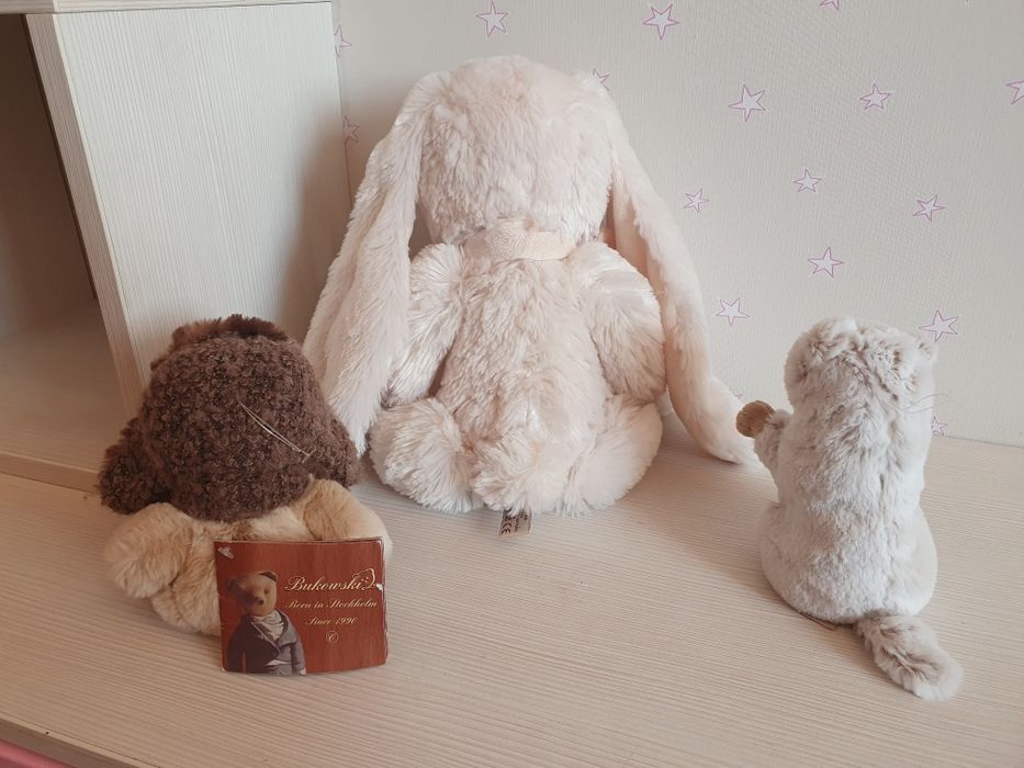 Мягкая игрушка  Мишка Charlie, 18 см, Bukowski Design, Буковски