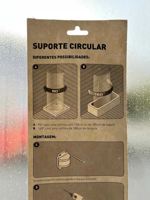 Suporte Giratório - Duche Casa de Banho