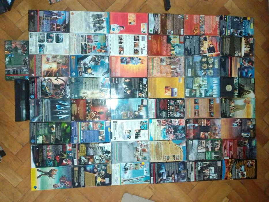 Видеокассеты VHS Великан, Люди-X, Зорро, Троя, Астерикс и Обеликс