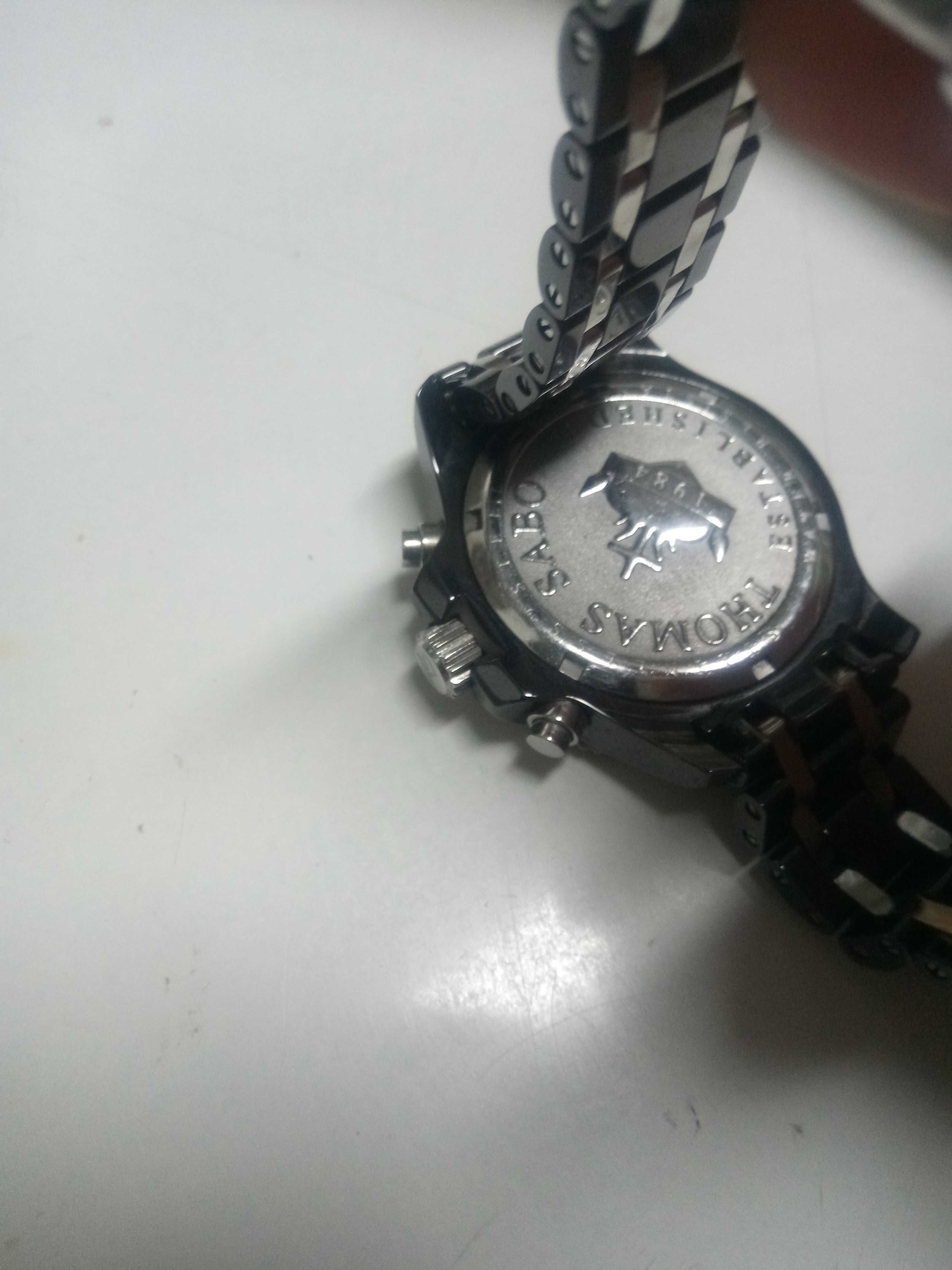 Relógio Thomas Sabo cerâmica novo