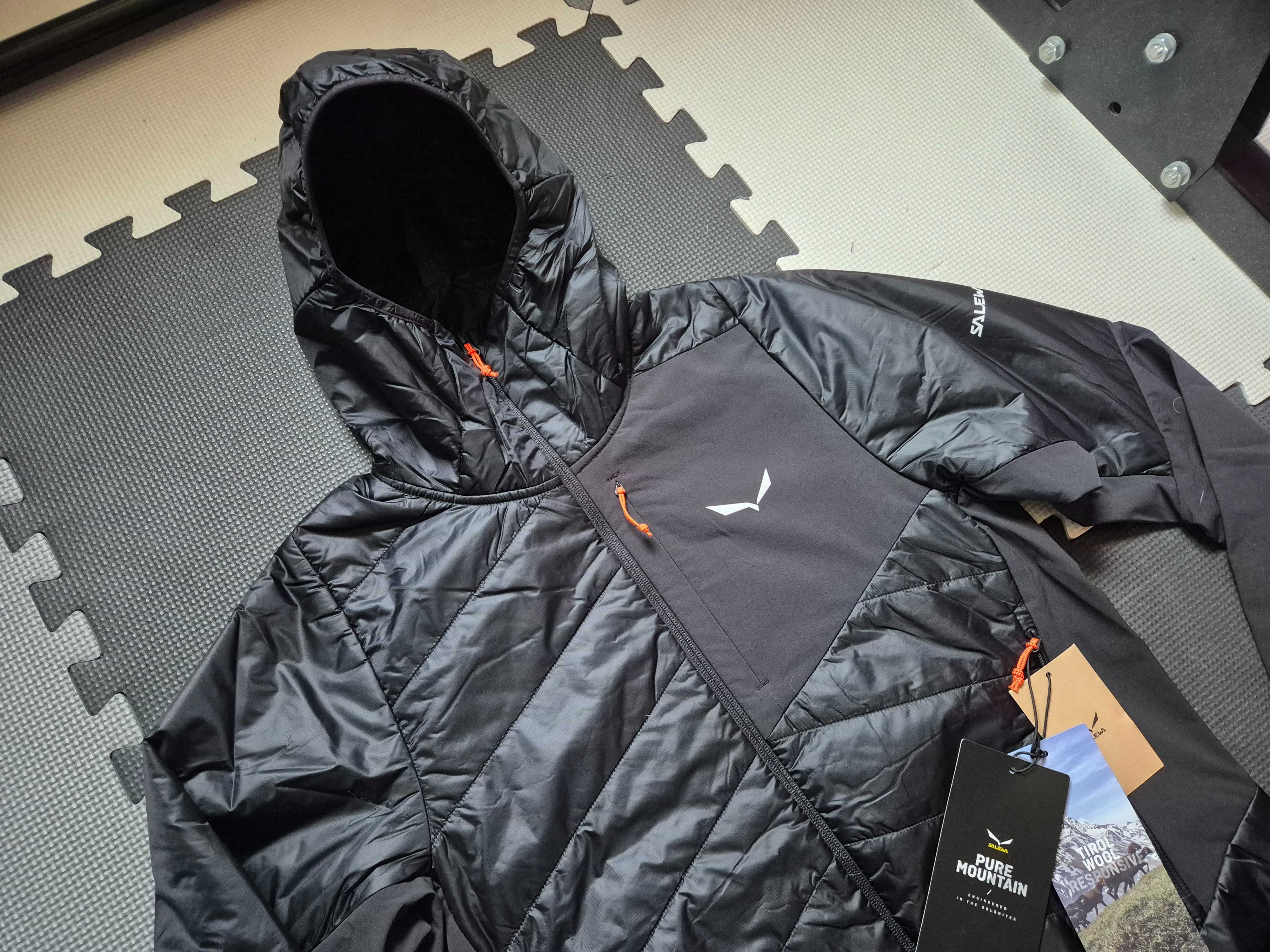 Nowa top kurtka turystyczna górska Salewa Ortles Hybrid Tirolwool 50/L