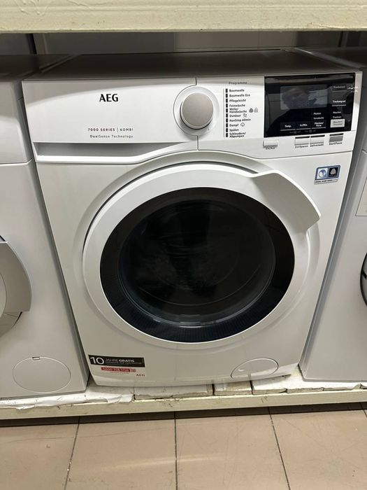 Пральна пралка стиралка машина інверторна AEG  8/4 кгL7WB65684