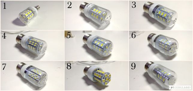 Lâmpadas LED tipo milho NOVAS