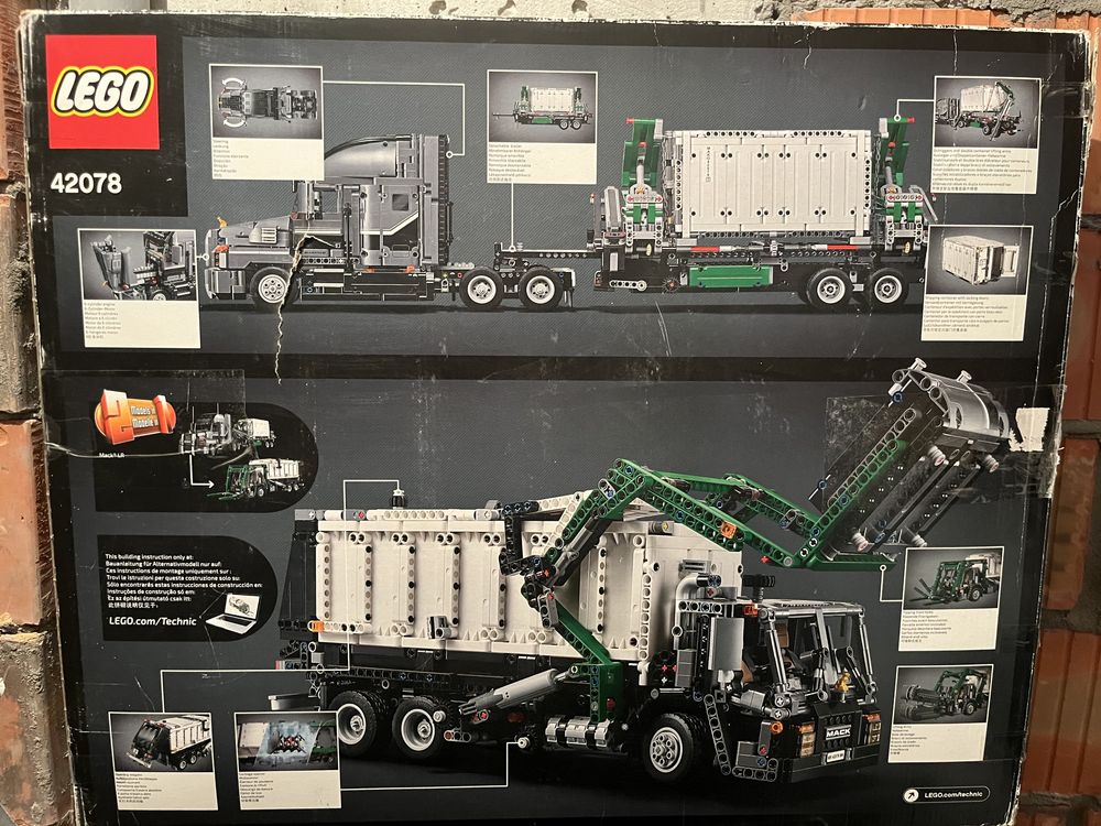 LEGO Technic 42078, Грузовик MACK Anthem Лего техник Мак