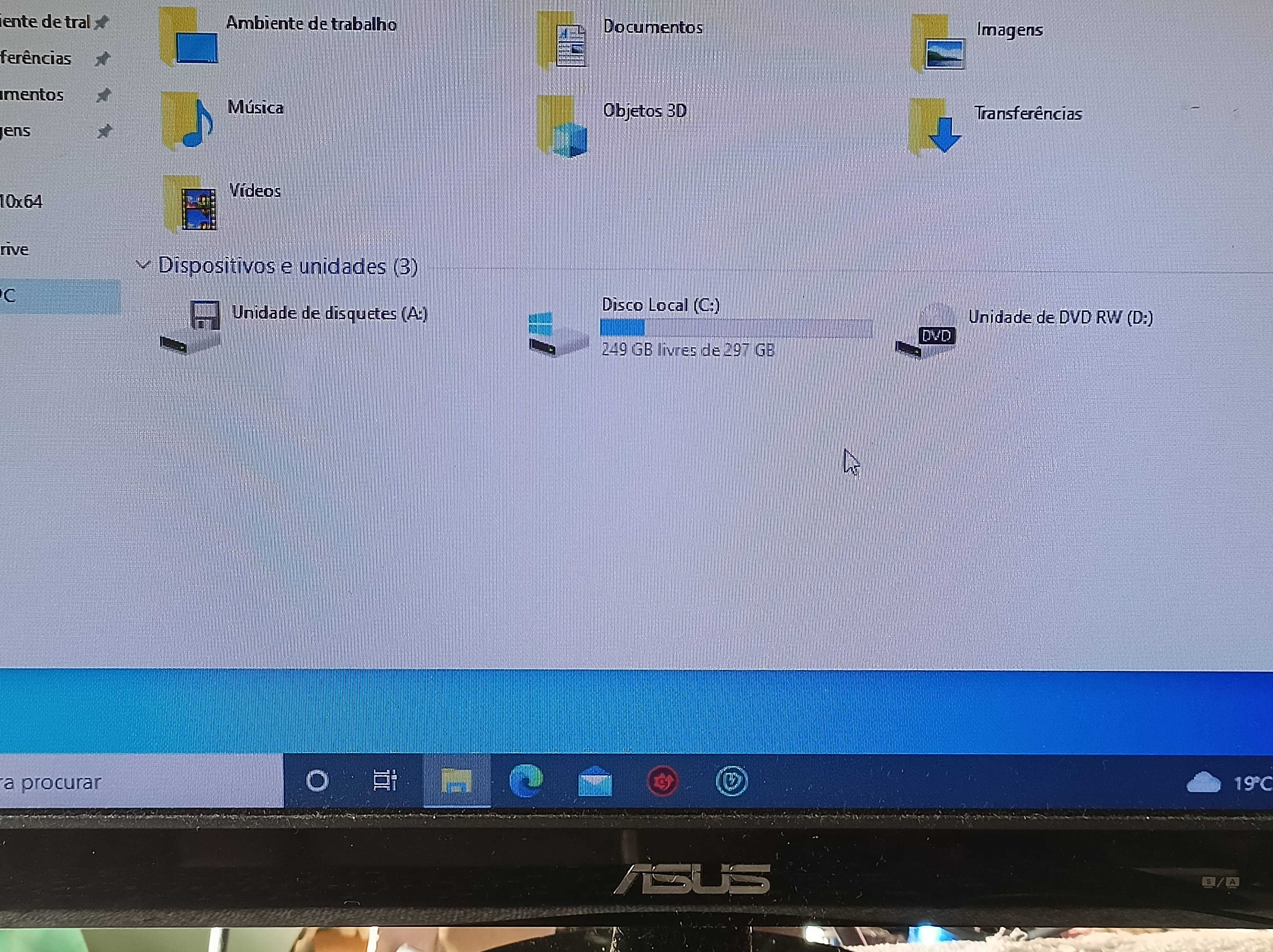 pc desktop Asus completo