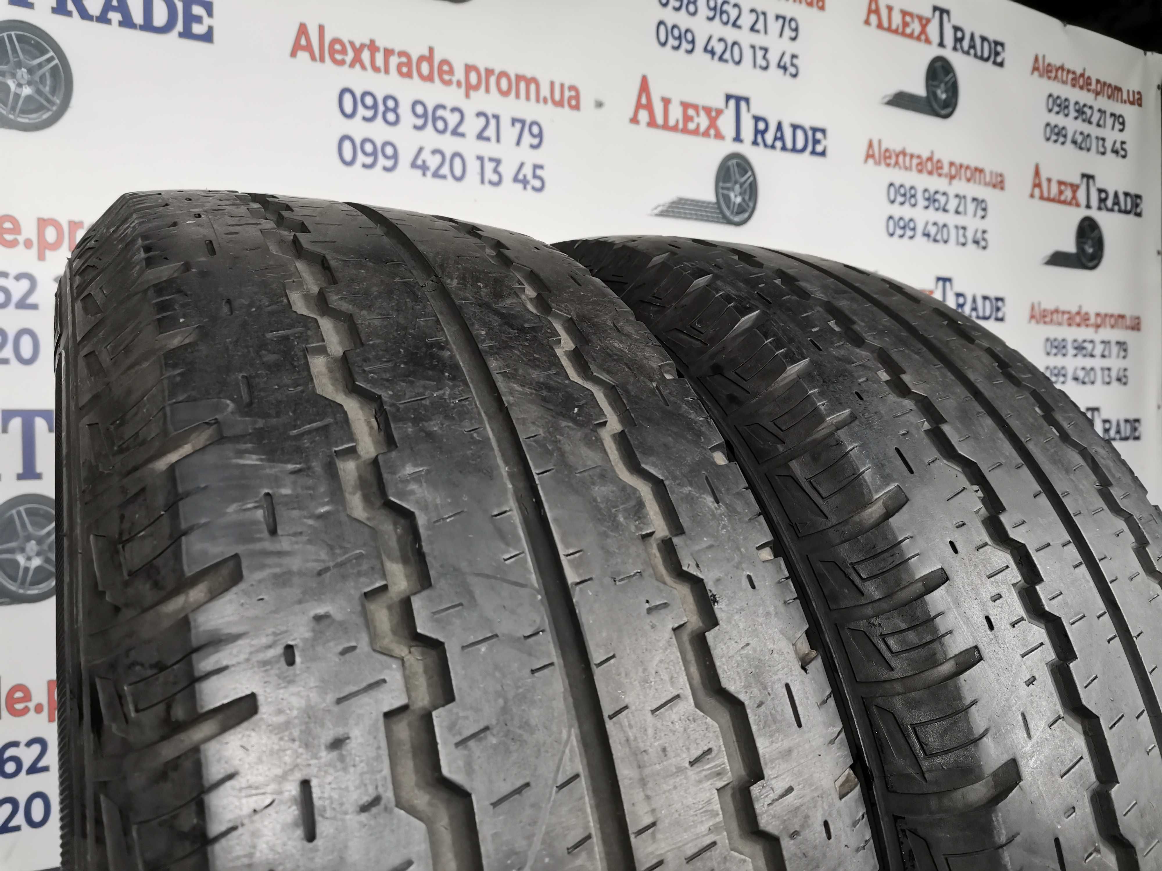 2 шт. 235/65 R16C цешка Kumho Radial 857 літні шини б/у