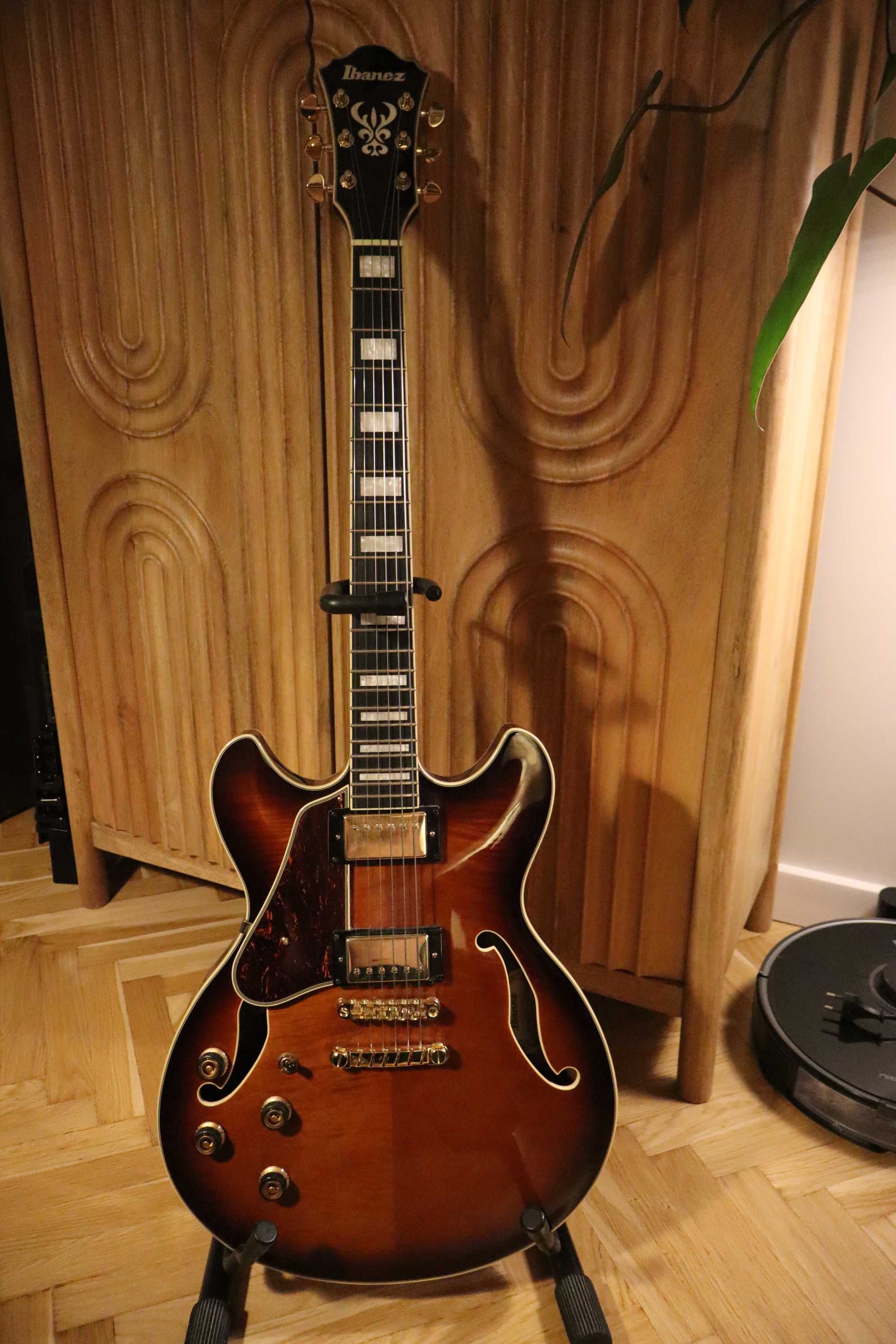 Ibanez AS93FML-VLS Semi-Hollow Body Gitara Leworęczna