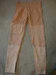 Legginsy pudrowy róż M