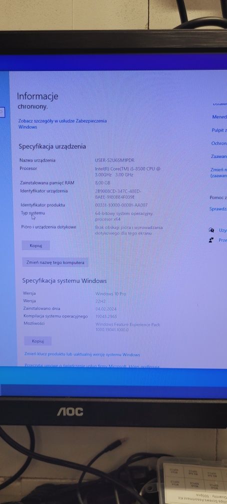 Komputer i5 16 GB RAM 1060 6 GB GTX SSD/HDD + Mysz i klawiatura