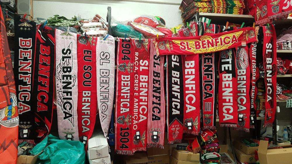 Cachecóis do Benfica Originais e Oficiais Vários unidades. Artigo novo