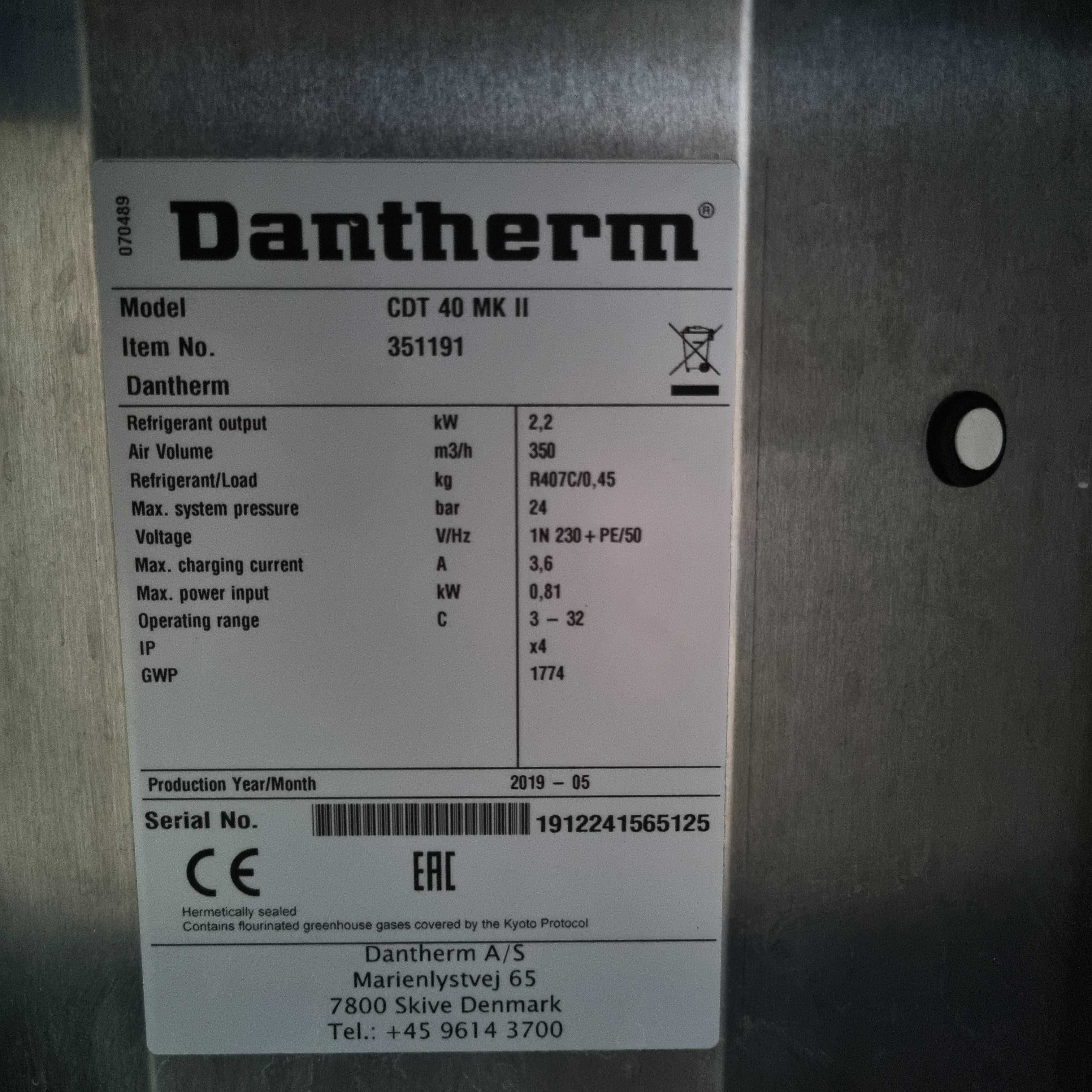 Pochłaniacz Wilgoci Osuszacz DANTHERM CDT40 z Norwegii 2019r zadbany!