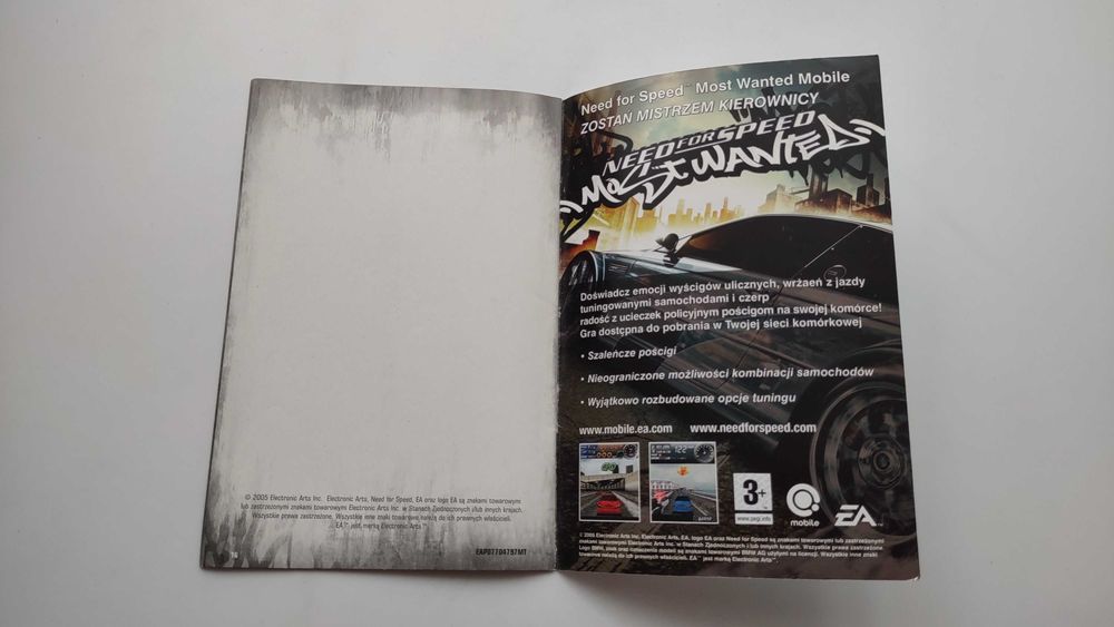 Need for speed Most wanted PL PC sama instrukcja