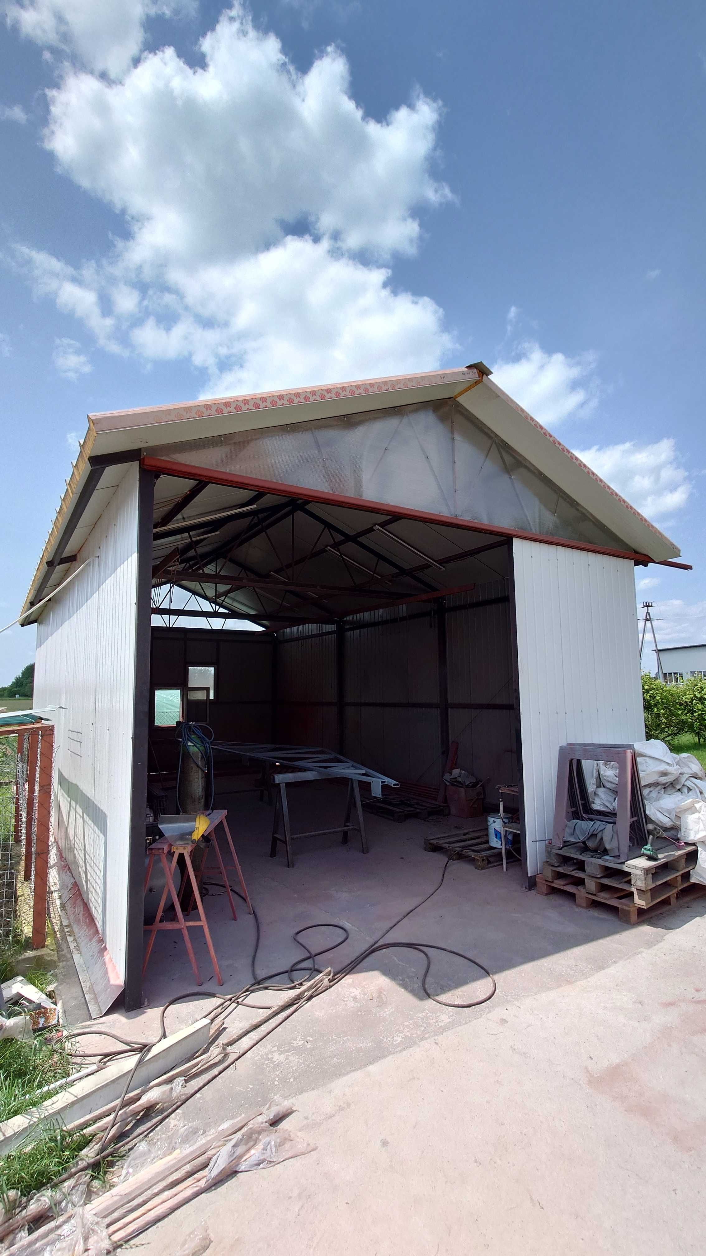 Konstrukcja stalowa 6x9m