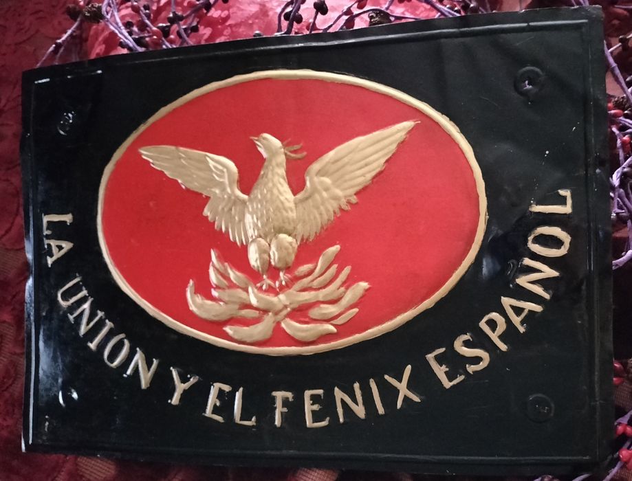 Placa de Seguros " La Union y Ele Fenix Espanol "