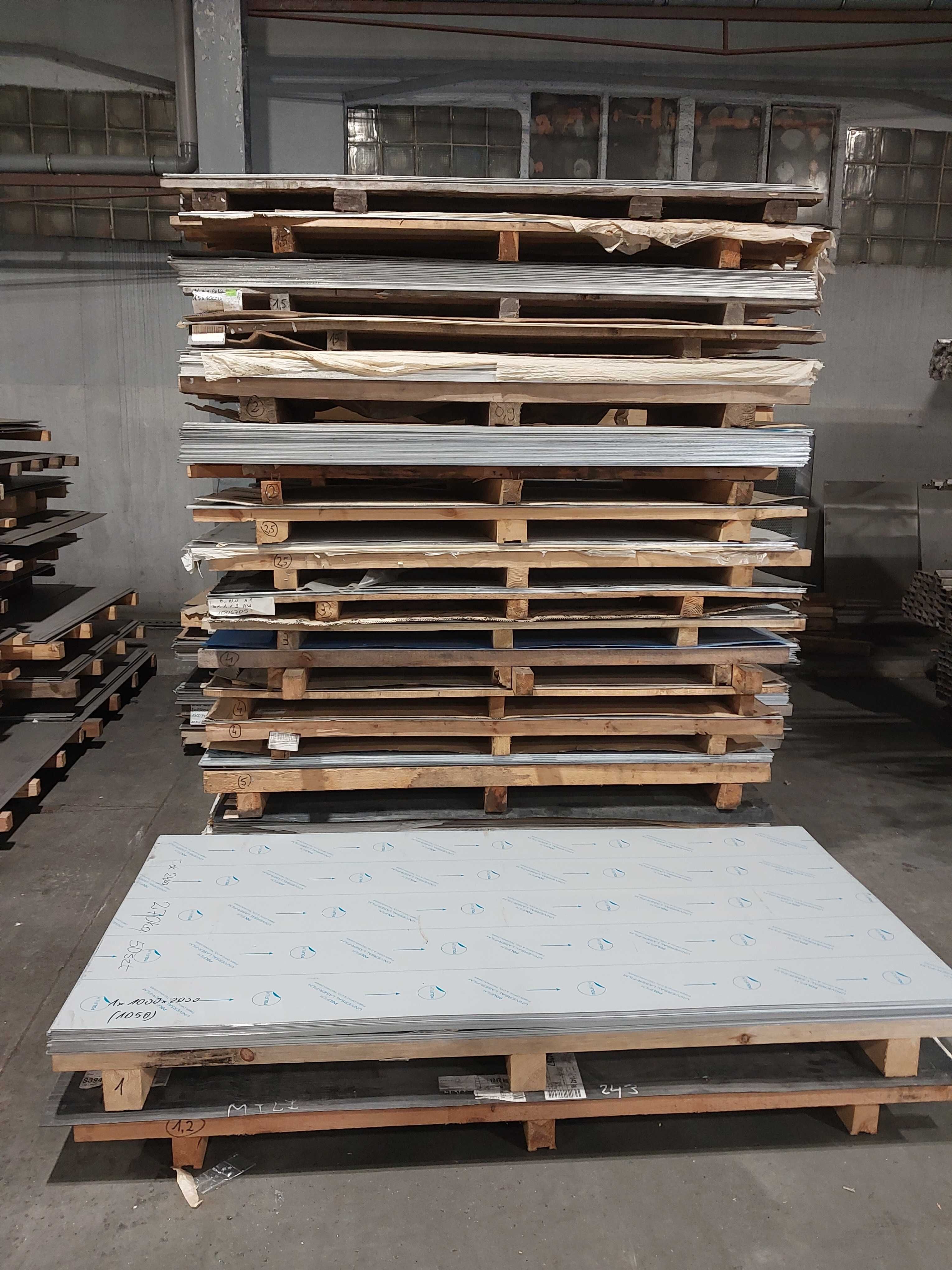 Blacha aluminiowa, aluminium 1,5x1000x2000 gat. 5754, Bytom