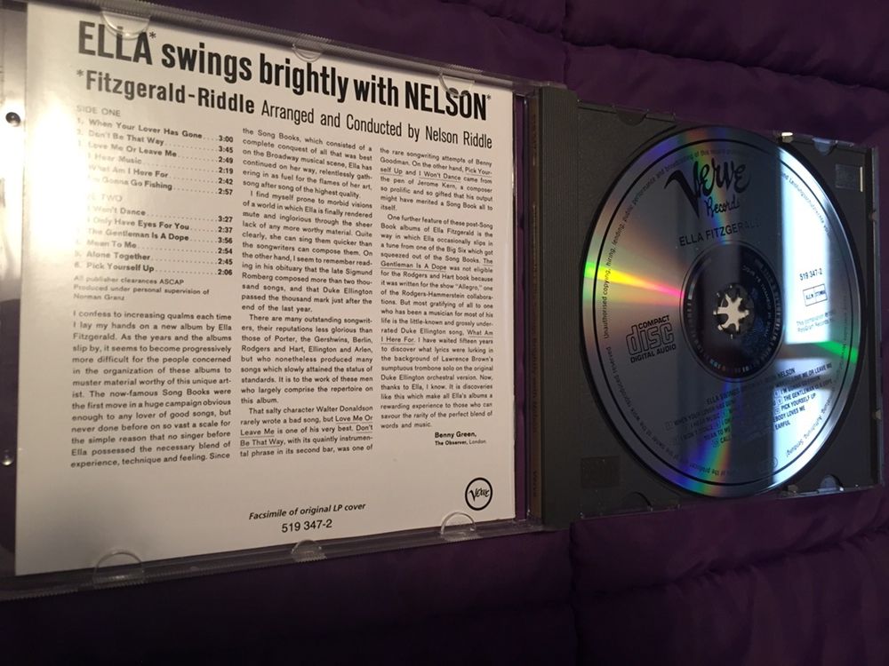 Ella Fitzgerald swings brightly with Nelson Riddle