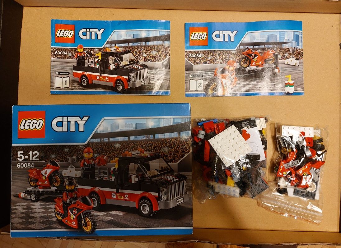 60084 Lego City Transporter motocykli