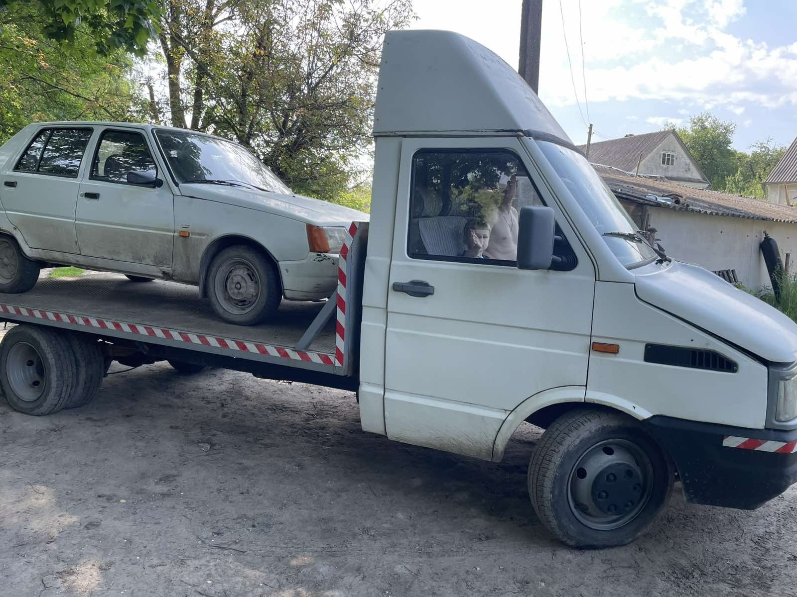 Евакуатор в нормальному стані
