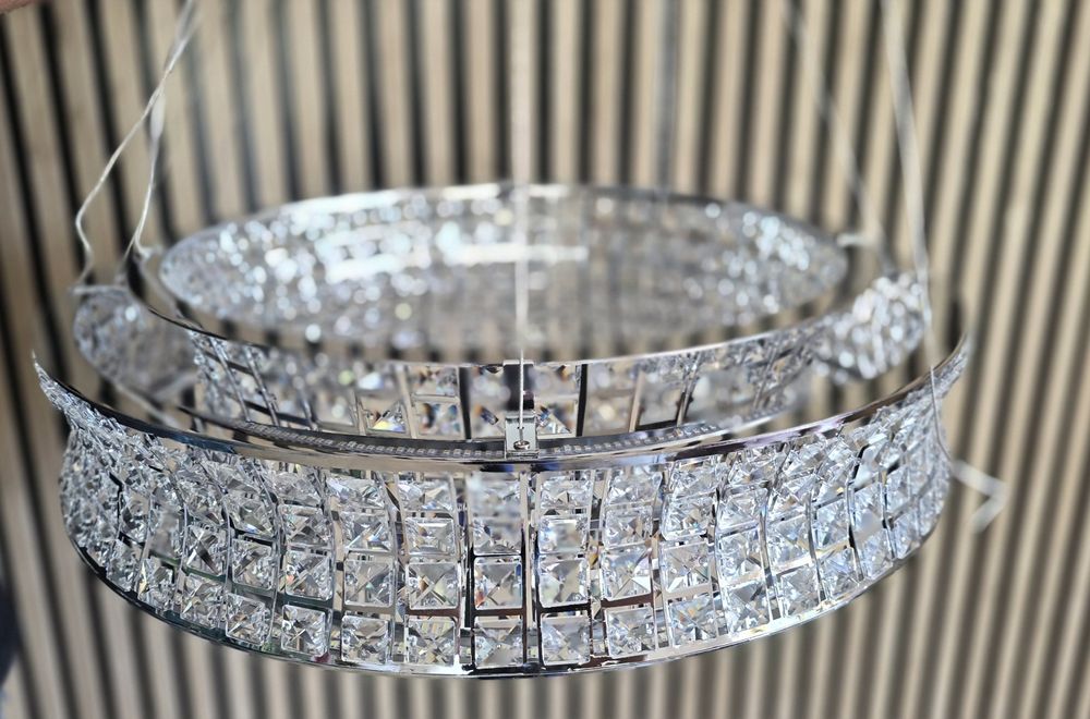 Kryształowy Żyrandol glamur 60cm